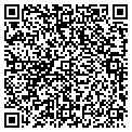 QR code with F & B contacts