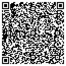 QR code with H Kaabe Glass Co contacts
