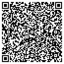 QR code with K M Light contacts