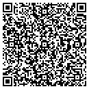 QR code with 3 Day Blinds contacts