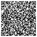 QR code with E and R Autosales contacts