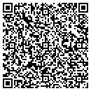 QR code with B & C Stairs & Rails contacts