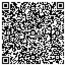 QR code with P J's Delicafe contacts