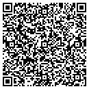 QR code with V&L Machine contacts