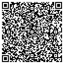 QR code with H&E Laundromat contacts