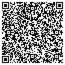 QR code with H Mahoney DDS contacts