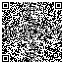 QR code with P & D Construction contacts