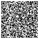 QR code with R & A Saltos contacts
