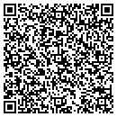 QR code with J White & Son contacts