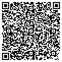 QR code with F & T Machine Co contacts