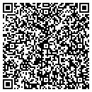 QR code with B & B Nurseries Inc contacts