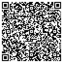 QR code with K Beech Video contacts