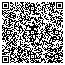 QR code with J E Bauer contacts