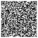 QR code with H Parker contacts