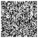 QR code with P M Express contacts