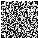 QR code with R Vernieri contacts