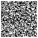 QR code with E & E Landscaping contacts