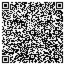 QR code with H H Graves contacts