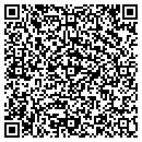QR code with P & H Contracting contacts