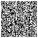 QR code with B & W Towing contacts