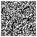 QR code with R V Storage contacts