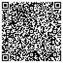 QR code with B Verge and Son contacts
