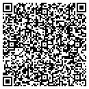 QR code with B & C Window Cleaning contacts