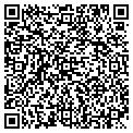 QR code with T & H Dents contacts