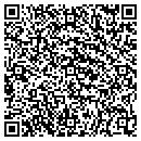 QR code with N & J Trucking contacts