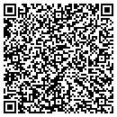 QR code with E & A Video & Magazine contacts