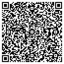 QR code with P T Builders contacts