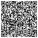 QR code with B & K Video contacts