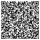 QR code with V C Thurman contacts