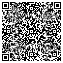 QR code with R D Luescher contacts