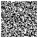 QR code with P A Keleshian contacts