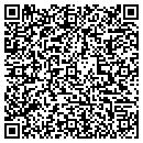 QR code with H & R Welding contacts