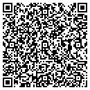 QR code with C & B Movers contacts