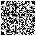 QR code with B V P contacts
