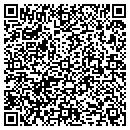 QR code with N Benjamin contacts