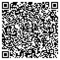 QR code with P & R Signs contacts