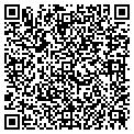 QR code with C F & S contacts