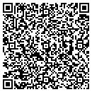 QR code with R Policastro contacts