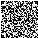 QR code with P & E Electronics contacts