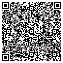 QR code with V J Nebus contacts