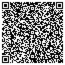 QR code with E & R Auto Electric contacts