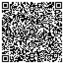 QR code with V & S Cleaners Inc contacts