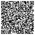 QR code with J & P Deli contacts