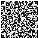 QR code with B & V Service contacts