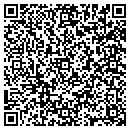 QR code with T & R Taxidermy contacts
