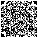 QR code with P J Cleaning Service contacts